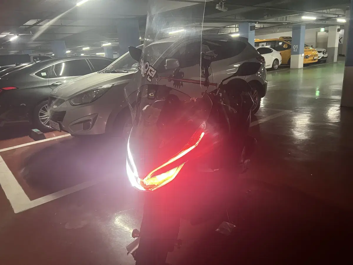 혼다 pcx 2019년식 cbr125 대차